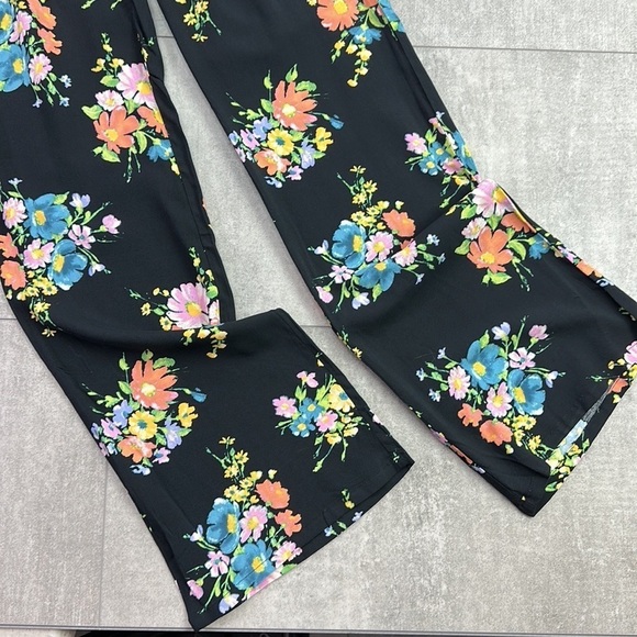 🔆O’Neill🔆 JOHNNY CORALINA WIDE LEG BEACH PANTS FLORAL elastic waist - Picture 8 of 16